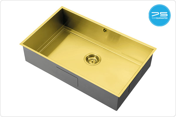 AXIXUNO 700U Gold/Brass Sink
